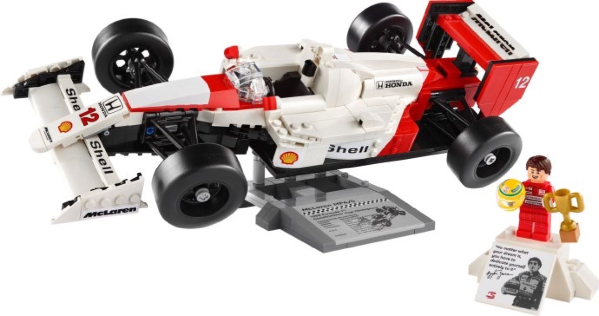 La McLaren MP4/4 et Ayrton Senna