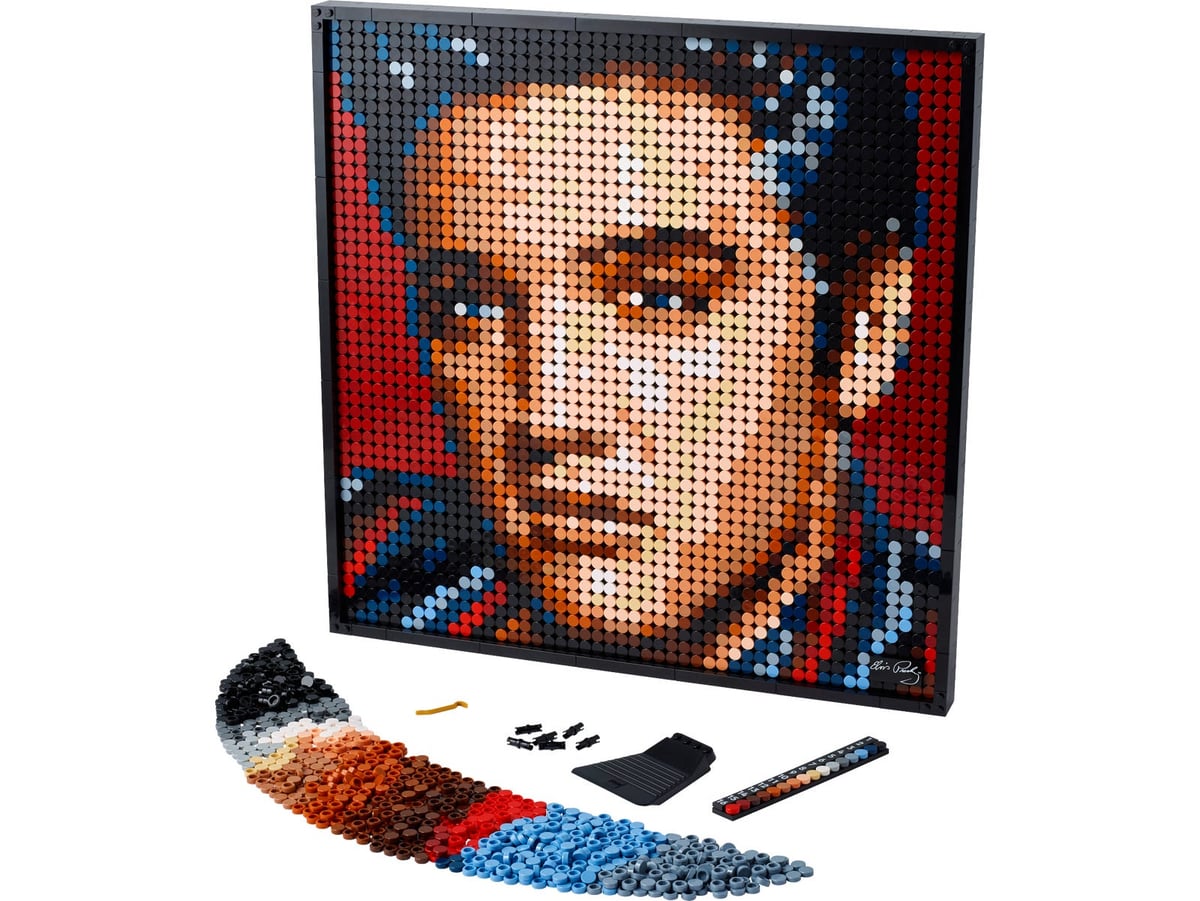 LEGO Art : Elvis Presley, The King