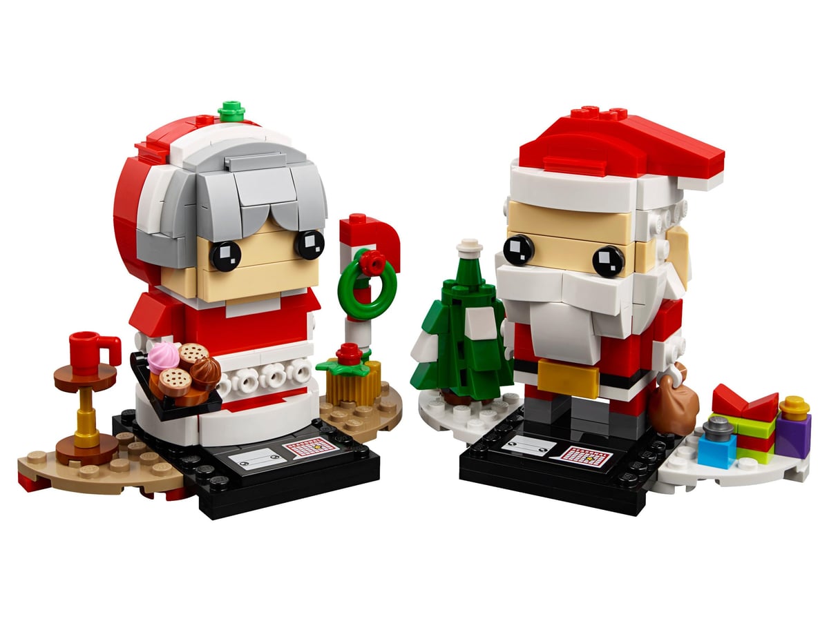 BrickHeadz: Mr. Claus & Mrs. Claus