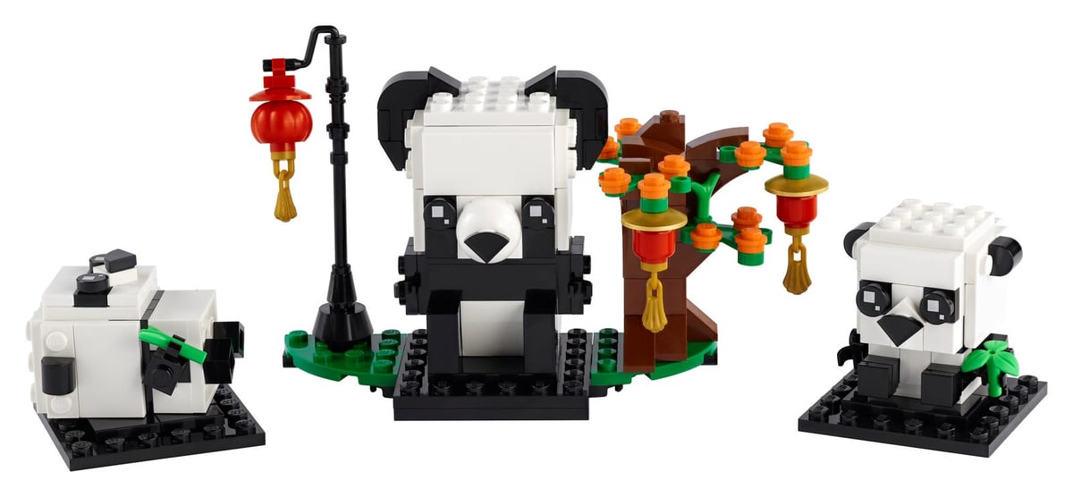 BrickHeadz: Chinese New Year Pandas
