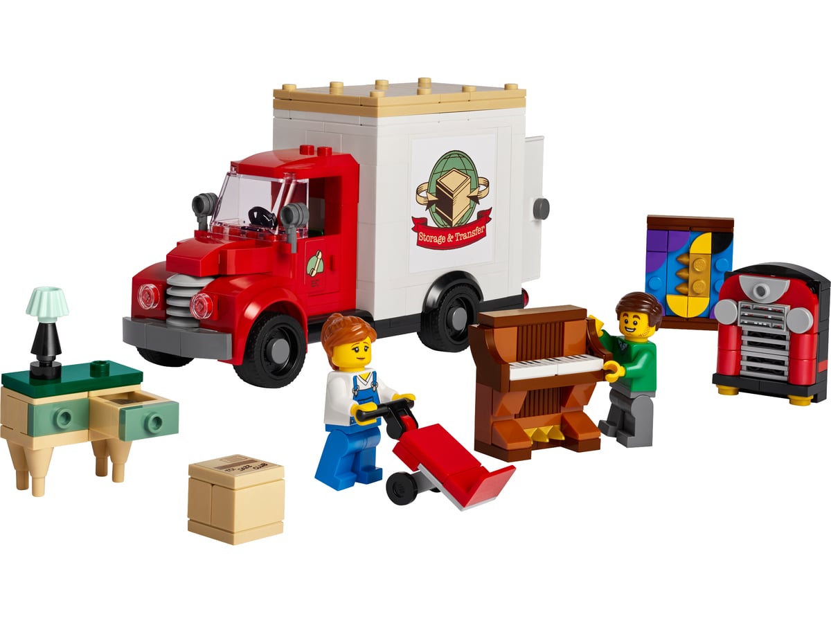 Icons : le camion de déménagement