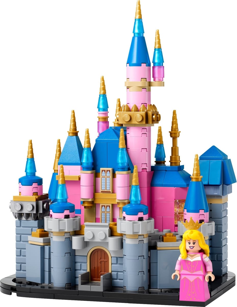 Disney : le mini château de la Belle au bois dormant