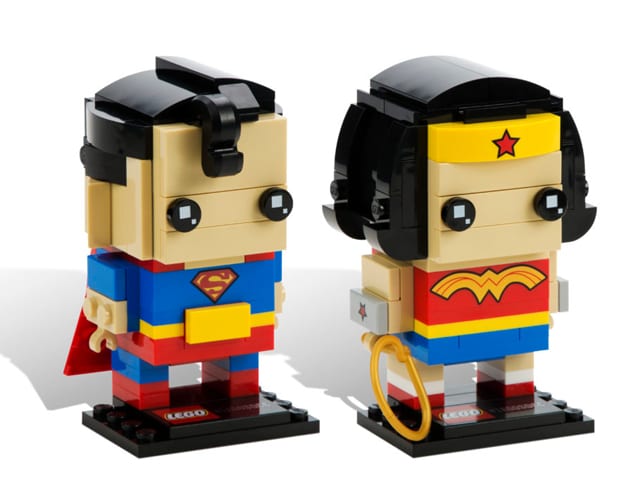 BrickHeadz : Superman et Wonder Woman