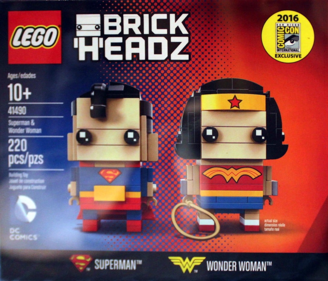 BrickHeadz: Superman & Wonder Woman