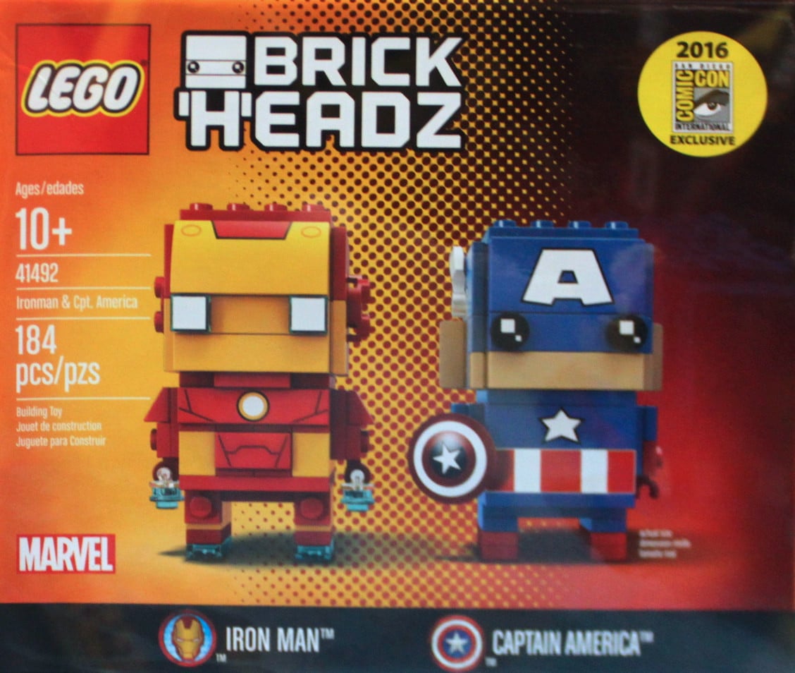 BrickHeadz: Iron Man & Captain America