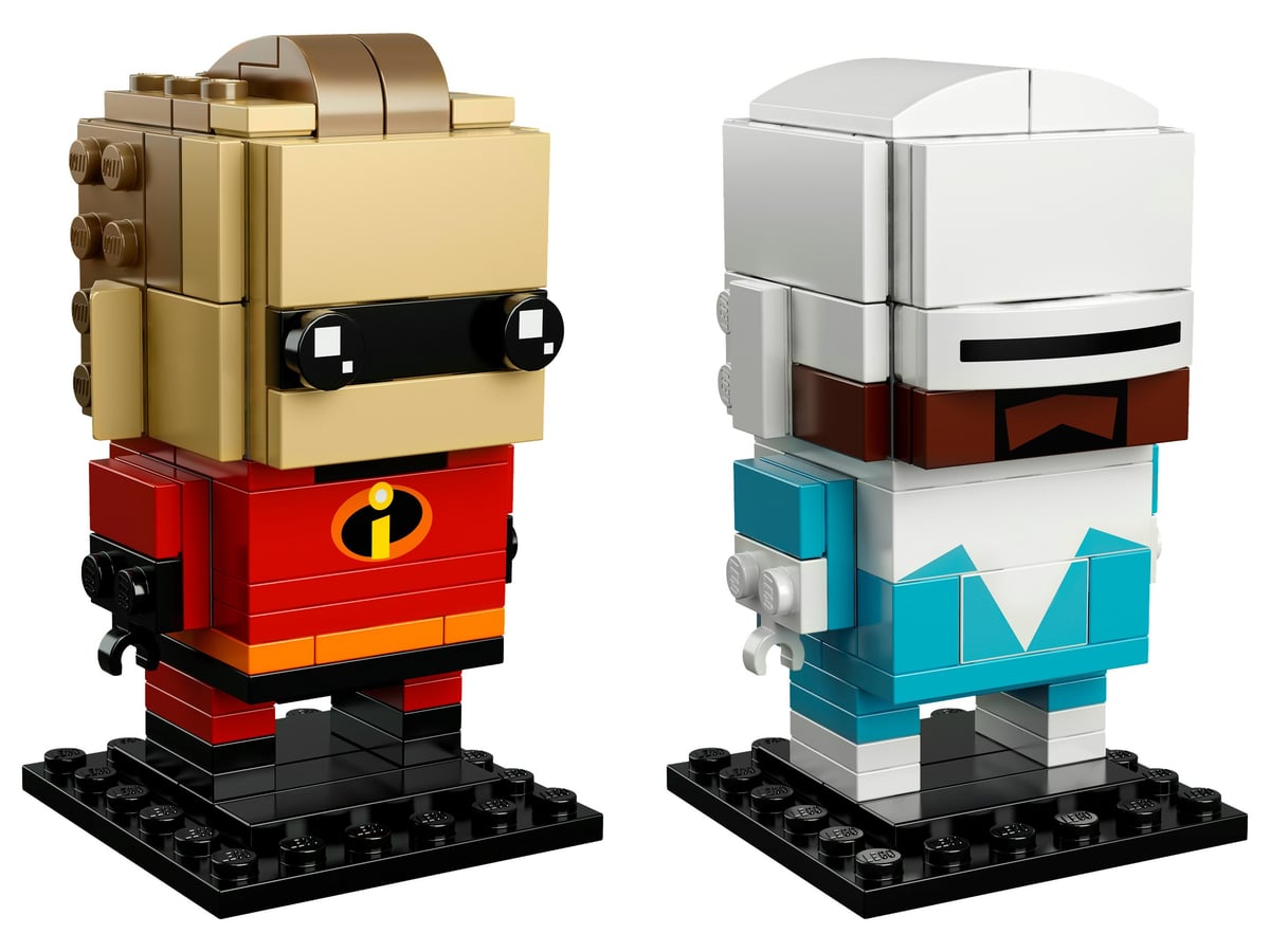 The Incredibles BrickHeadz: Mr. Incredible & Frozone