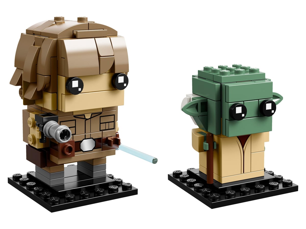 Star Wars BrickHeadz: Luke Skywalker & Yoda