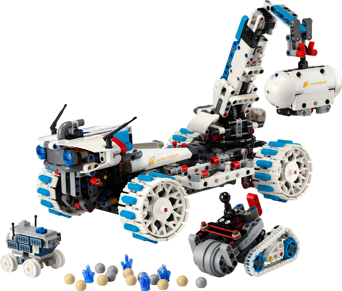 Technic : véhicule spatial rover lunaire d’avant-poste