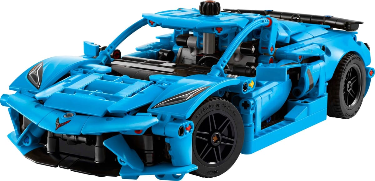 Technic : Chevrolet Corvette Stingray bleue