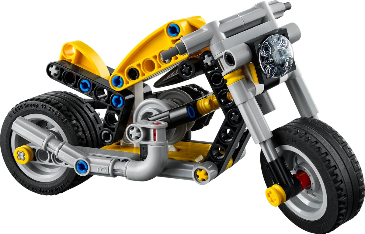 Technic : moto jaune