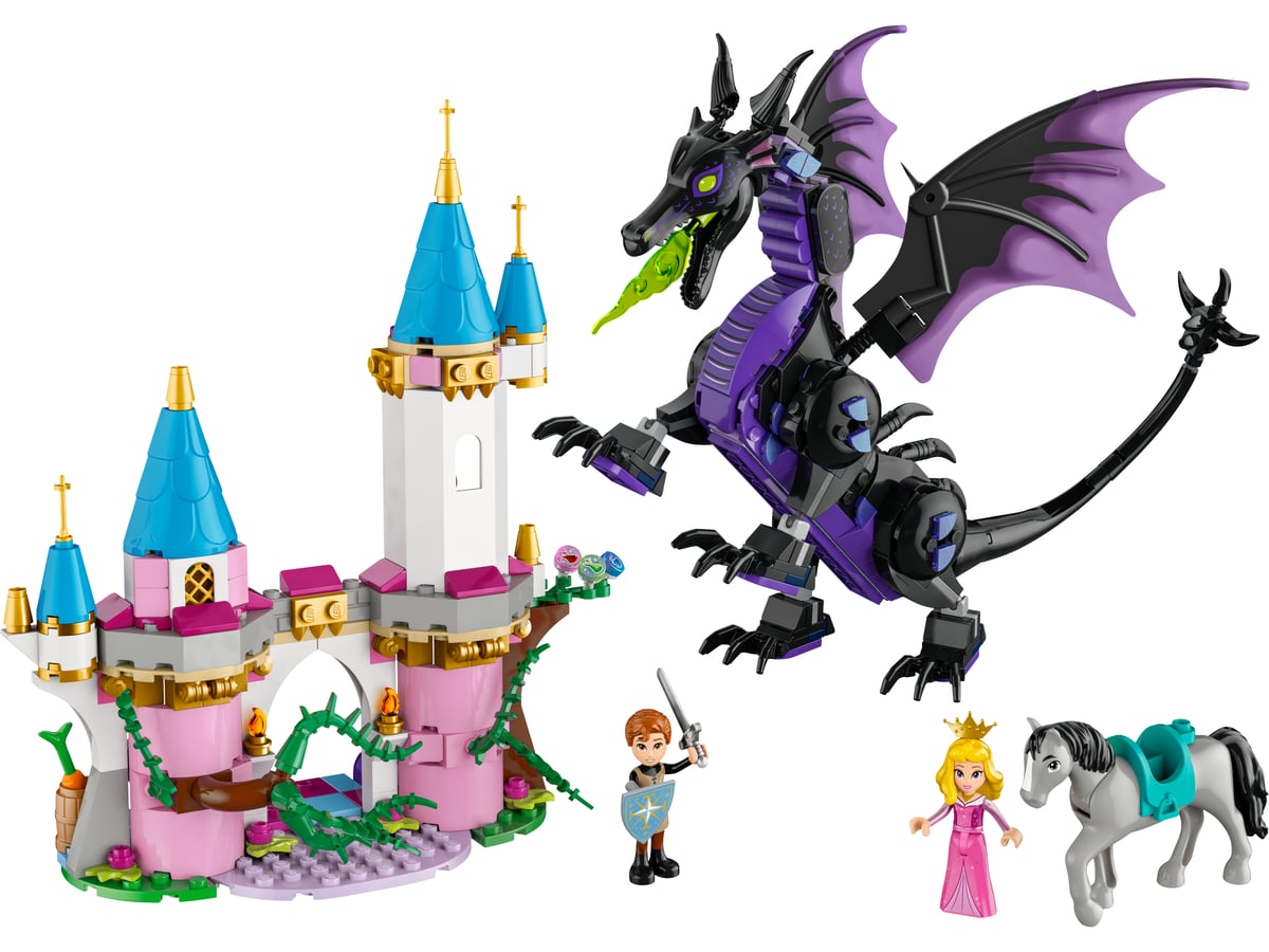 Disney : Maléfique sous sa forme de dragon