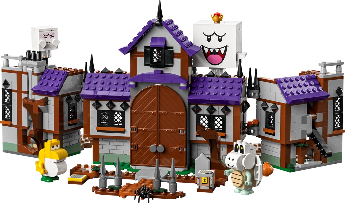 Super Mario : le manoir hanté de Roi Boo