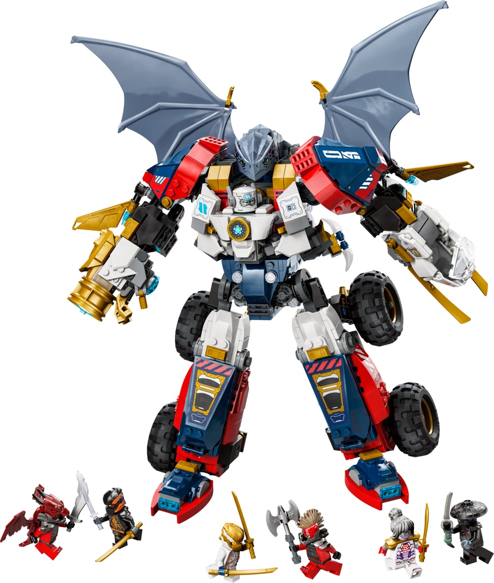 Ninjago : le méga robot combiné de Zane