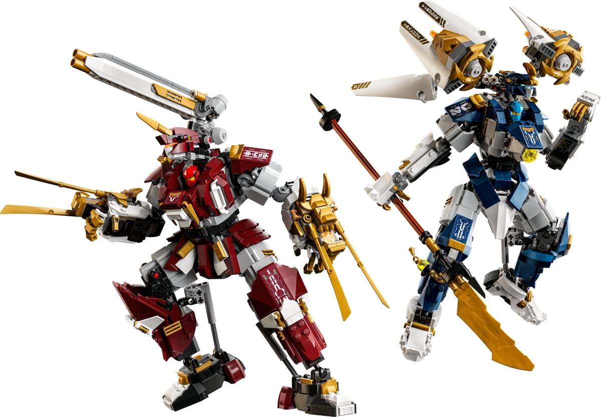 Ninjago : Les mechs titans jumeaux