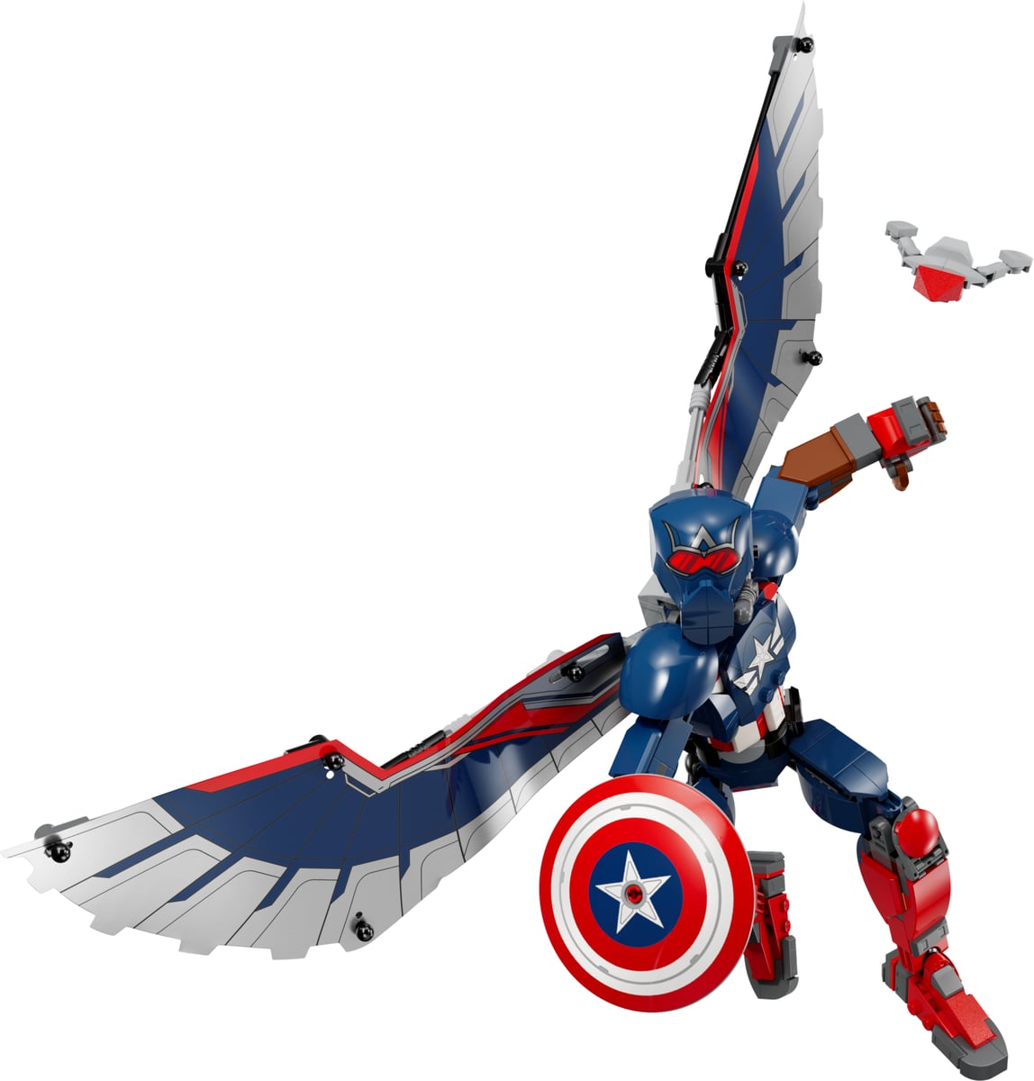 Marvel : figurine à construire du nouveau Captain America