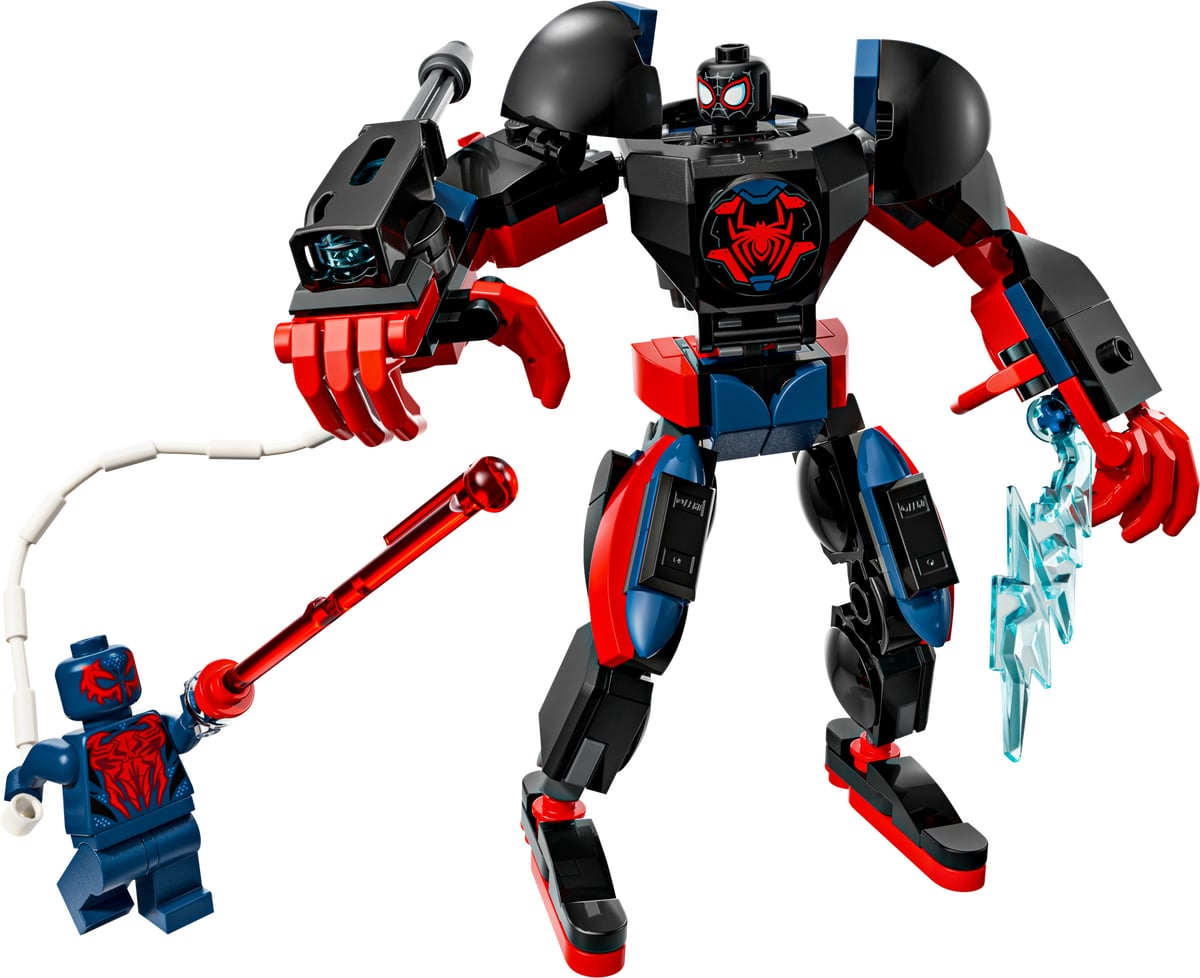 Marvel : robot de Miles Morales contre Spider-Man 2099