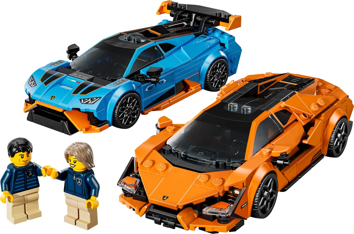 Speed Champions : Lamborghini Revuelto et Huracán STO