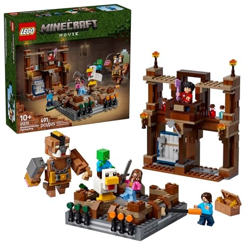 Minecraft: Woodland Mansion Fighting Ring