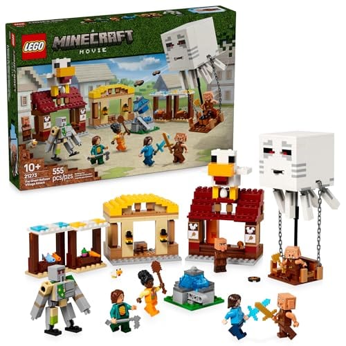 Minecraft: The Ghast Balloon Village Attack