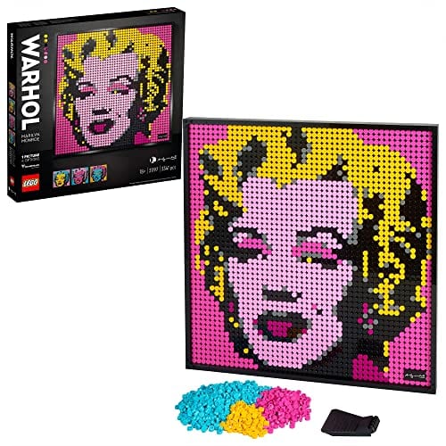 LEGO Art : Marilyn Monroe d’Andy Warhol