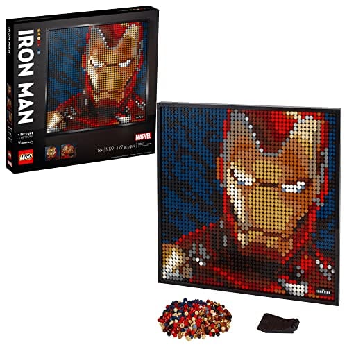 LEGO Art : Iron Man de Marvel Studios