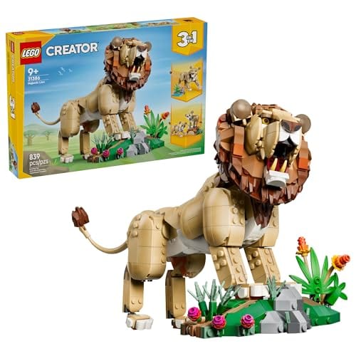 Creator 3-in-1: Wild Animals: Majestic Lion