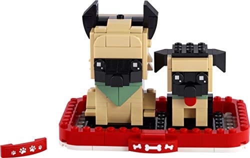 BrickHeadz : berger allemand et chiot