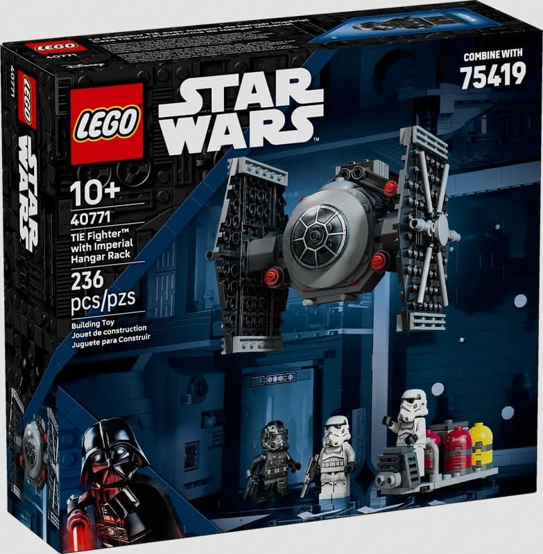 Star Wars: TIE Fighter with Imperial Hangar Rack
