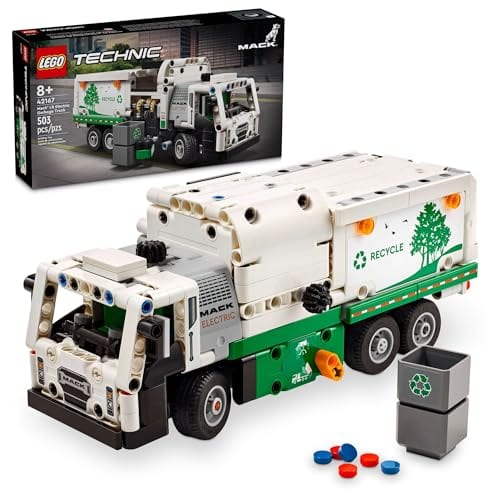 Technic : le camion à ordures électrique Mack LR