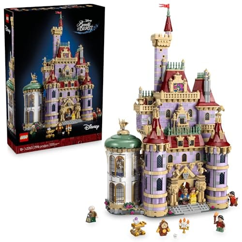 Disney : le château de La Belle et la Bête