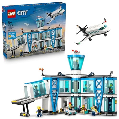 City : L’aéroport avec avion
