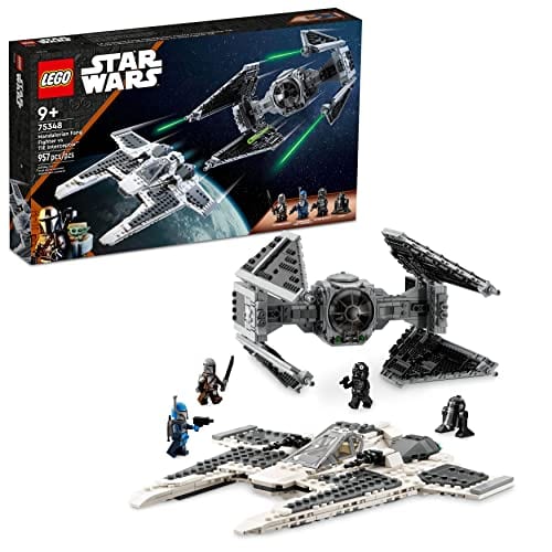 Star Wars: Mandalorian Fang Fighter vs. TIE Interceptor