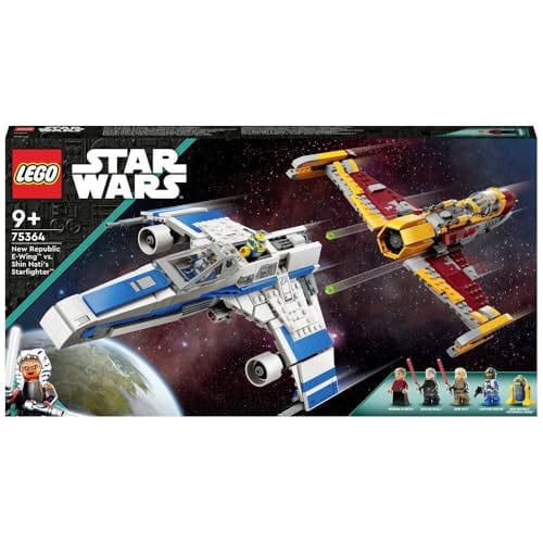 Star Wars: New Republic E-Wing vs. Shin Hati’s Starfighter