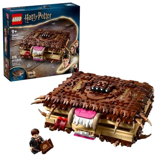 Harry Potter : le Monstrueux Livre des monstres qui claque des dents