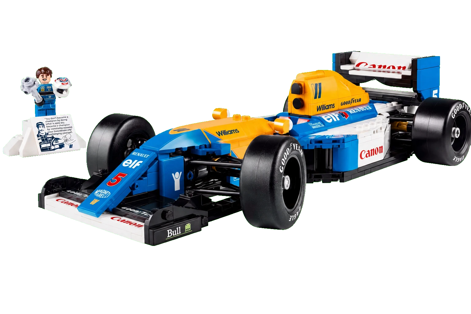 Williams Racing FW14B et Nigel Mansell