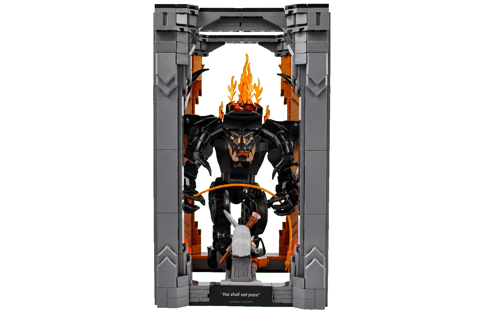Le Seigneur des anneaux : le diorama du Balrog