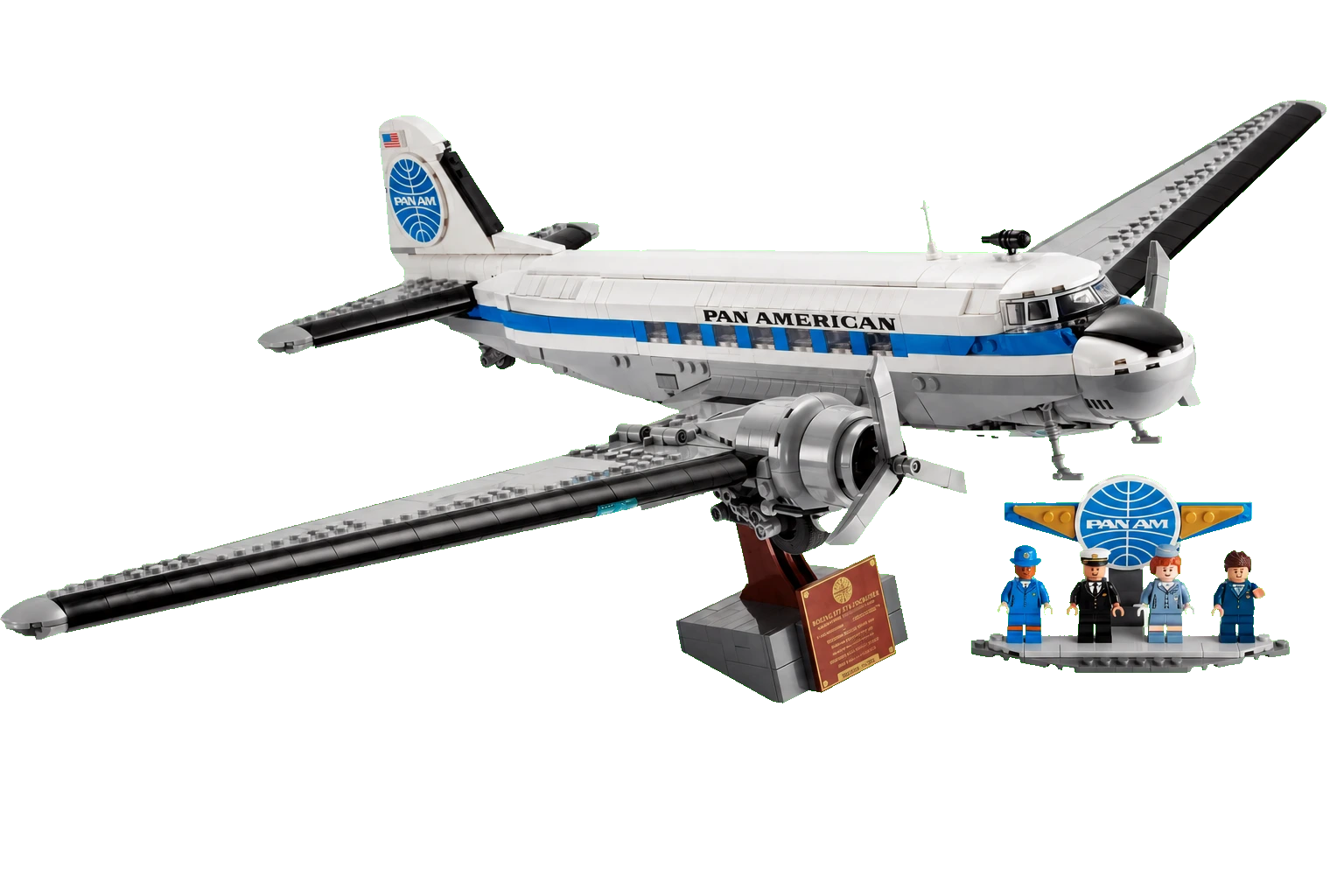 L’avion de ligne Douglas DC-3 de la PAN AM