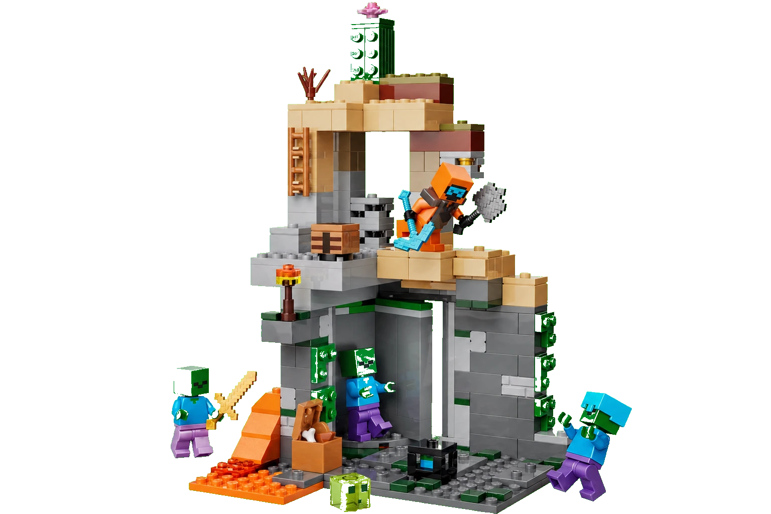 Minecraft : Le donjon des zombies