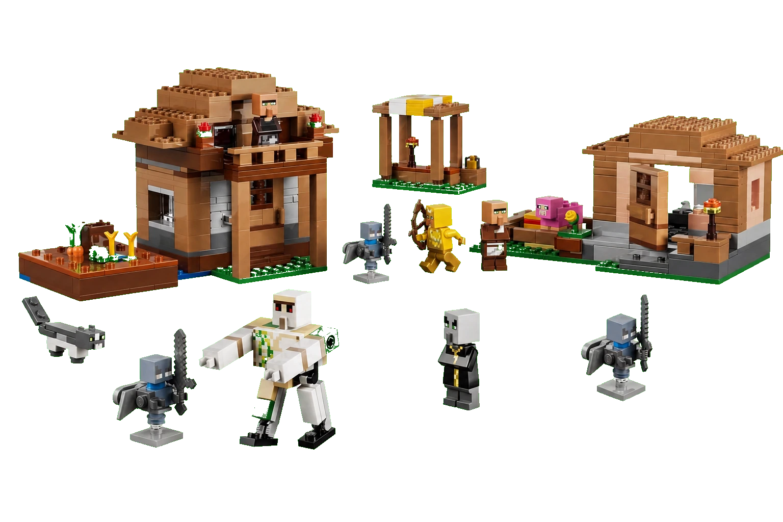 Minecraft : l’attaque du village par l’Évocateur