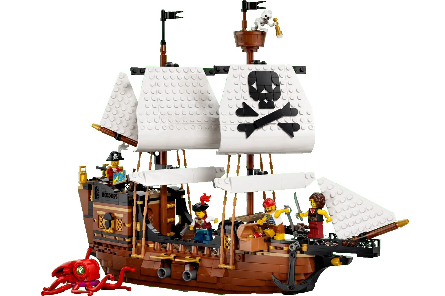 Creator 3-en-1 : le bateau pirate emblématique