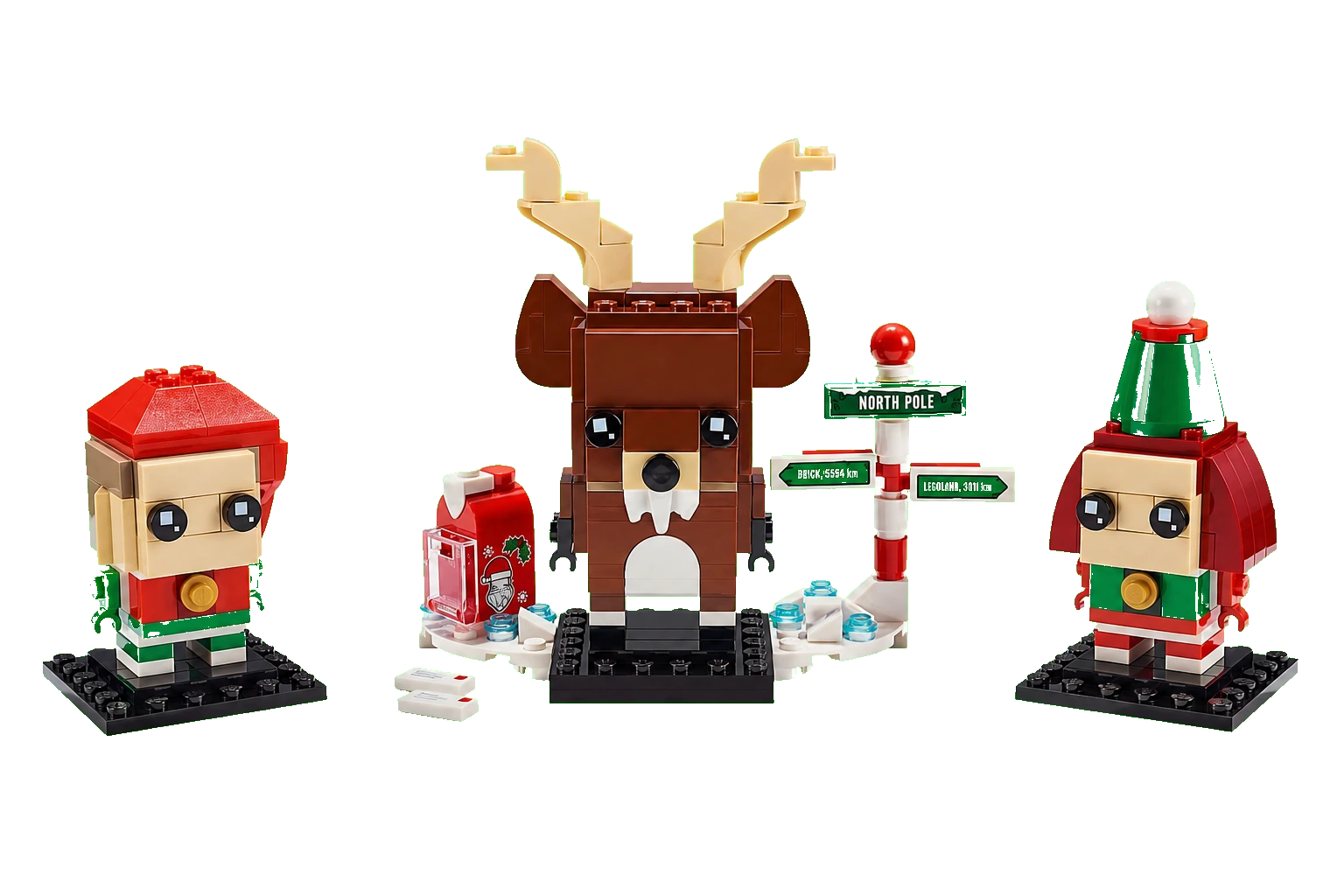BrickHeadz: Reindeer, Elf & Elfie