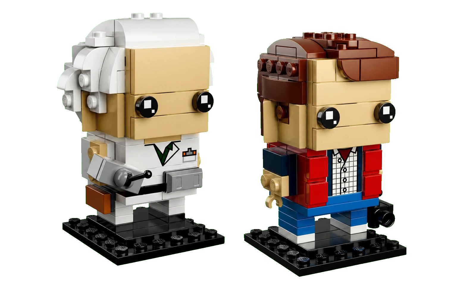 BrickHeadz Retour vers le futur : Marty McFly et Doc Brown