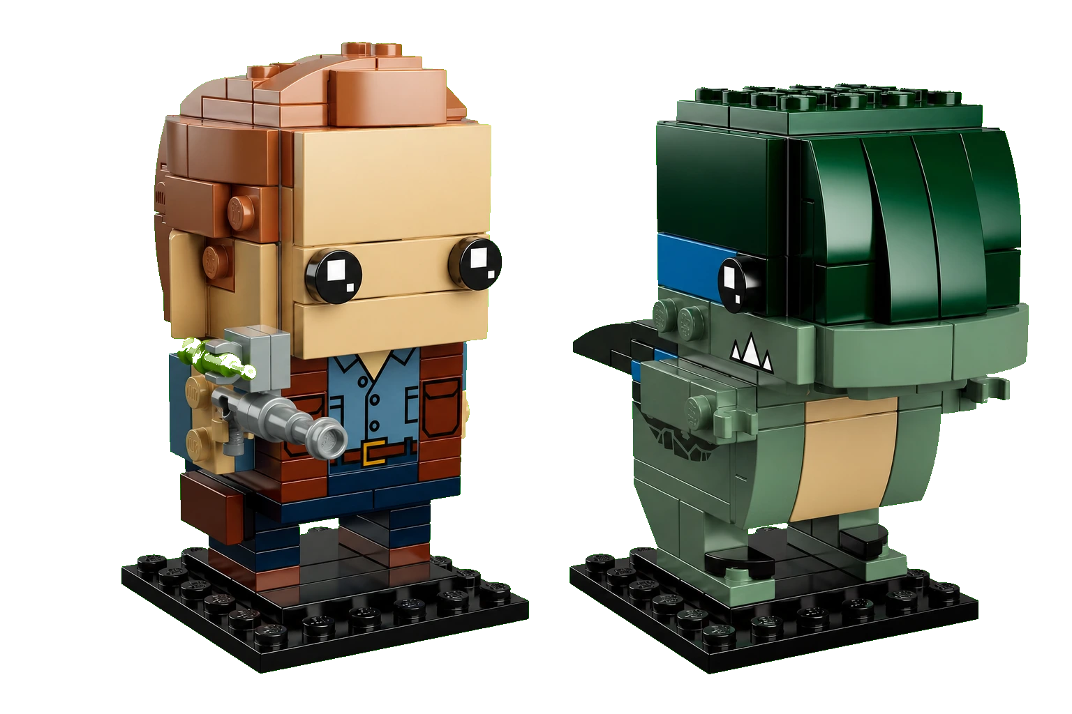 BrickHeadz Jurassic World : Owen et Blue