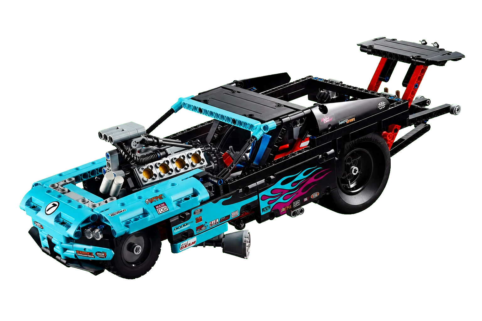 Technic : le dragster