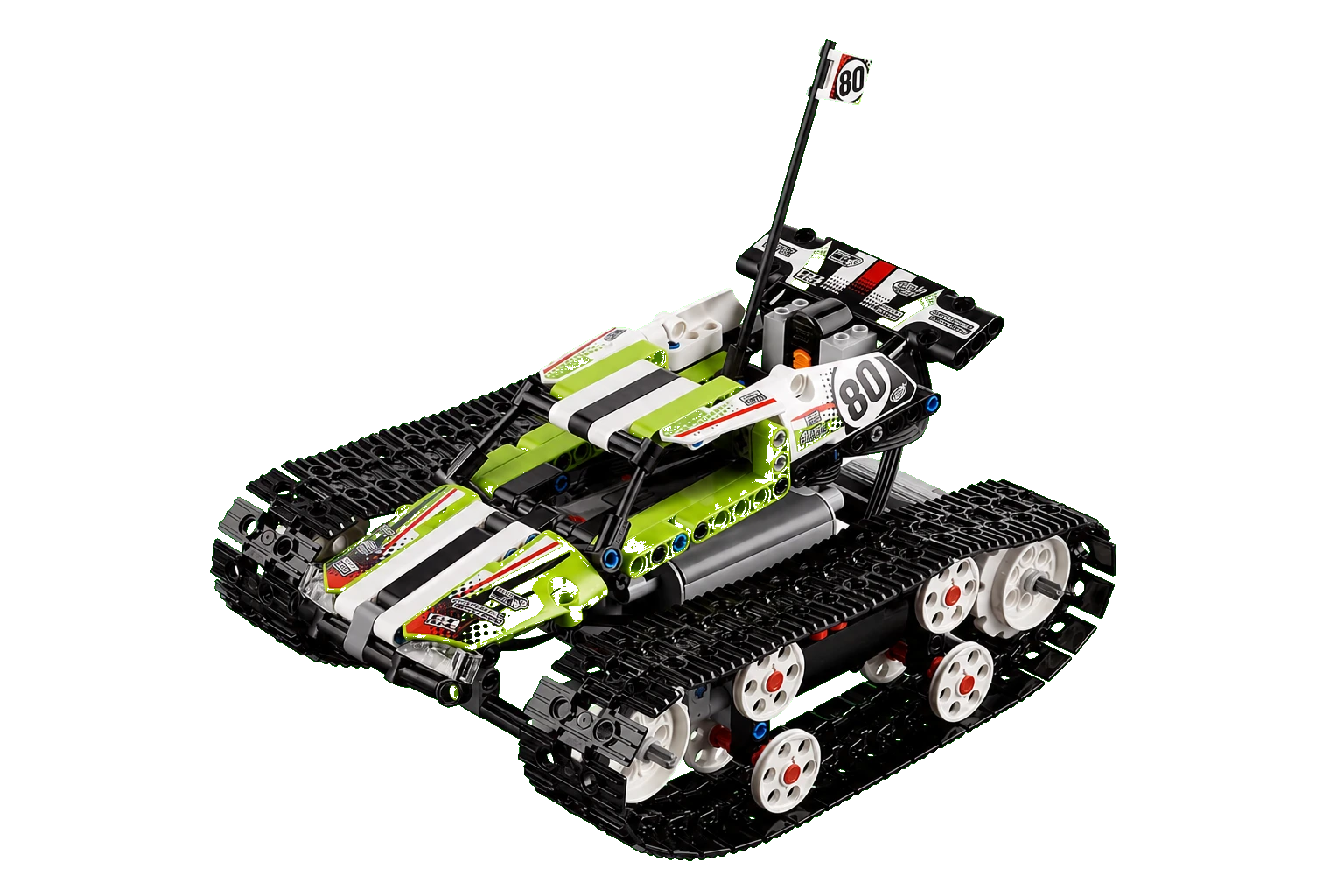 Technic : le bolide à chenilles RC