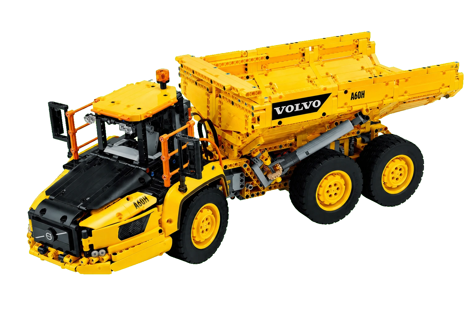 Technic : le tombereau articulé Volvo 6x6
