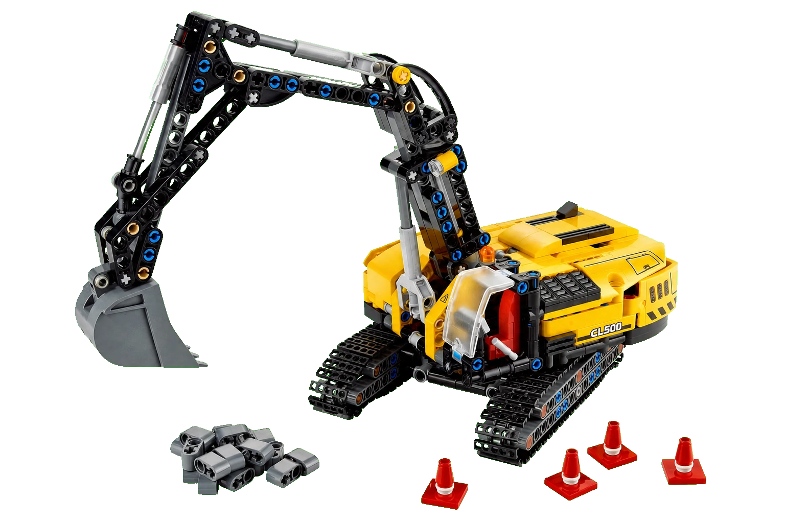Technic : la pelleteuse tout-terrain