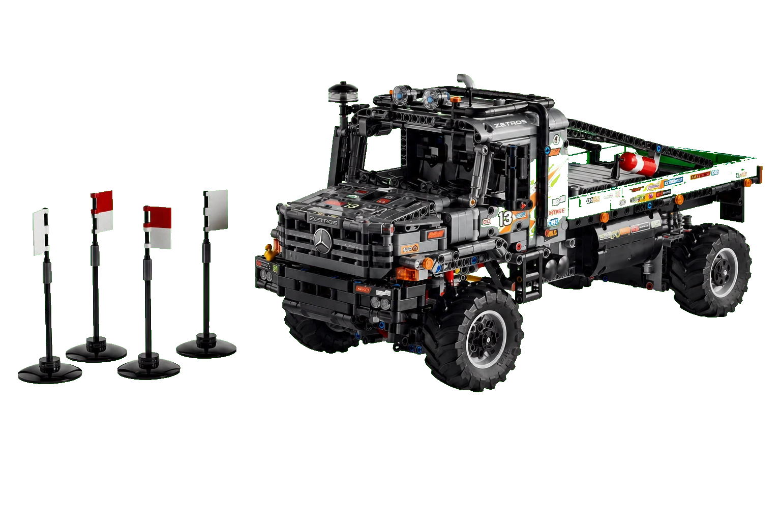 Technic: 4x4 Mercedes-Benz Zetros Trial Truck