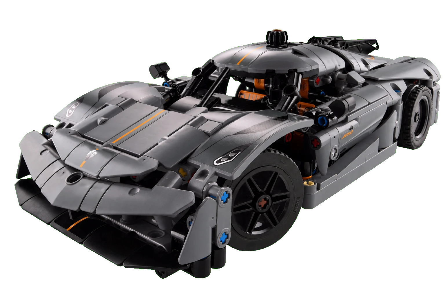 Technic : Koenigsegg Jesko Absolut Grey Hypercar