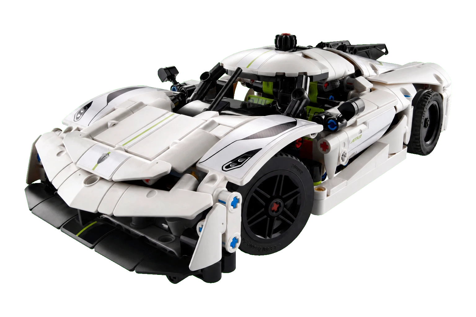 Technic : Koenigsegg Jesko Absolut White Hypercar